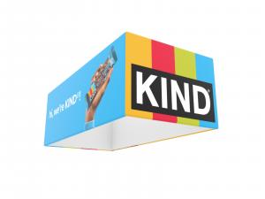 TF-1011 (3D) Four-Sided Rectangle Hanging Sign -- View 1